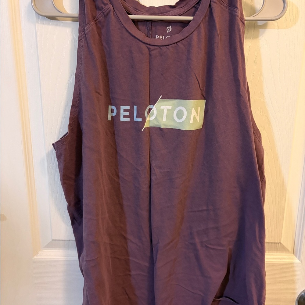 Peloton Lavender Muscle Tee